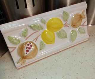 Cenefa relieve cocina sin estrenar 20 X 10 cm