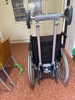 scalamobil alber s35 y silla de ruedas
