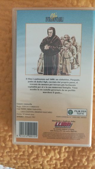 Set 5 VHS Films di Totò