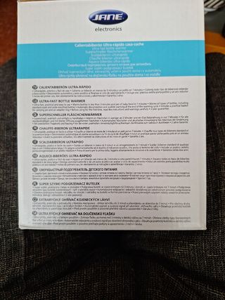 Calienta biberón casa y coche