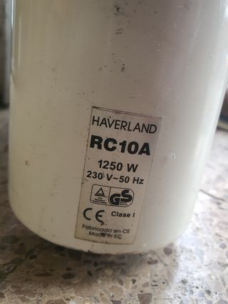 Haverland RC10A - Emisor Térmico, 1250 W
