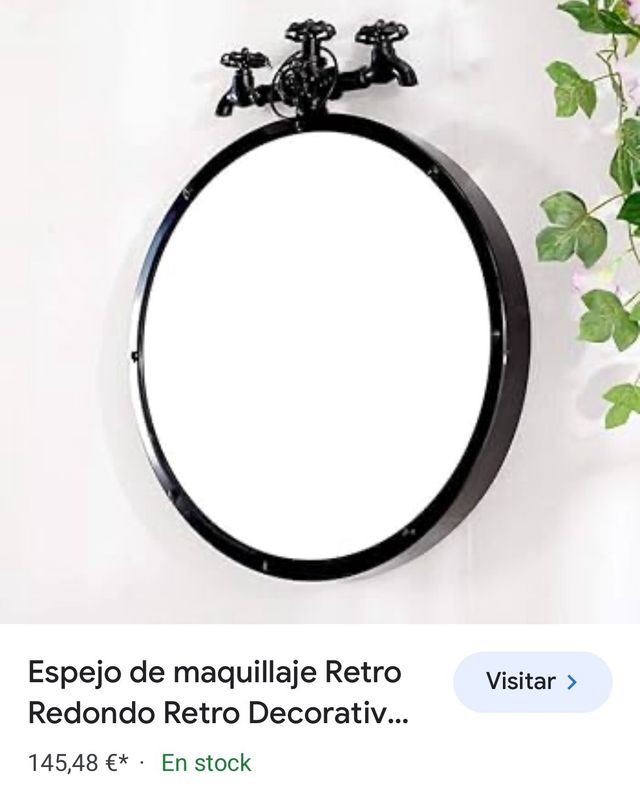 Espejo Retro Vintage NUEVO