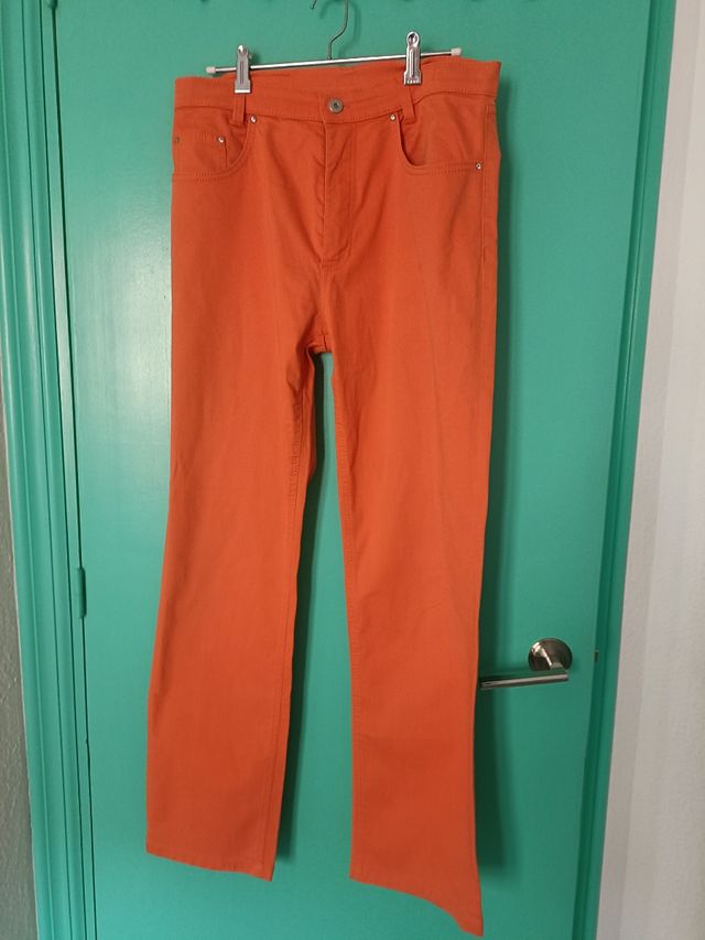Pantalón naranja de Bandas Rojas Jeans C