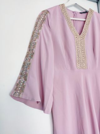 Vestido largo de Shein 🩷🩷para fiesta y cóctel 