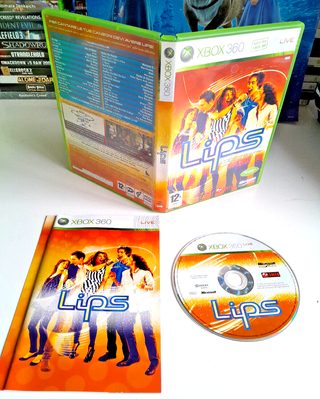 Gioco Videogioco Lips Xbox 360 Xbox360 Microsoft