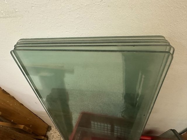 Estante cristal biselado 7 mm.