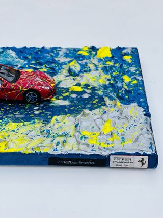 Cuadro maqueta Ferrari.