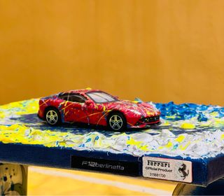 Cuadro maqueta Ferrari.