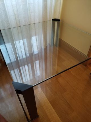 Mesas de cristal