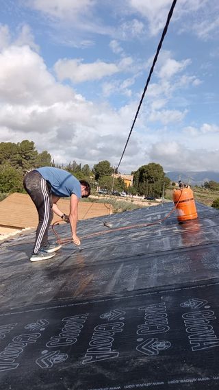 Construcciones y tejados...