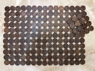 Bajoplatos de coco natural