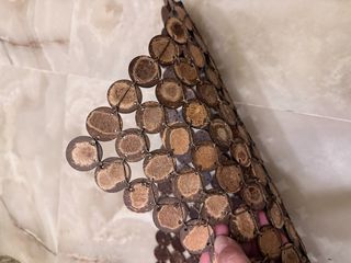 Bajoplatos de coco natural