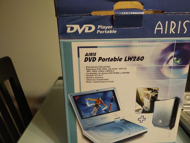 Airis DVD portátil LW260