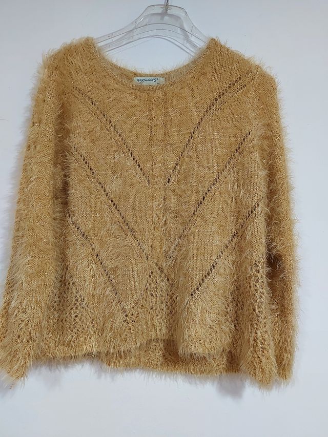 Jersey de  pelo u con brillo