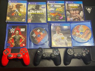 Ps4 perfecta + juegos + accesorios