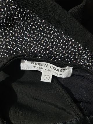 Vestido purpurina de Green Coast