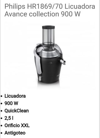 Licuadora Philips 900 W