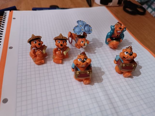 6 castores Kinder, Ferrero años 90