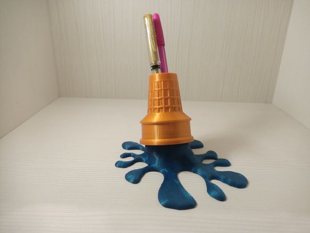 Lapicero mini cono helado