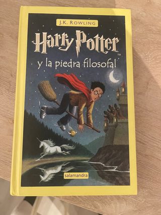 Libro Harry Potter y la piedra filosofal