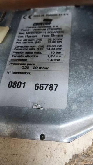 Termo de gas