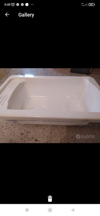 Vaschette bagnetto