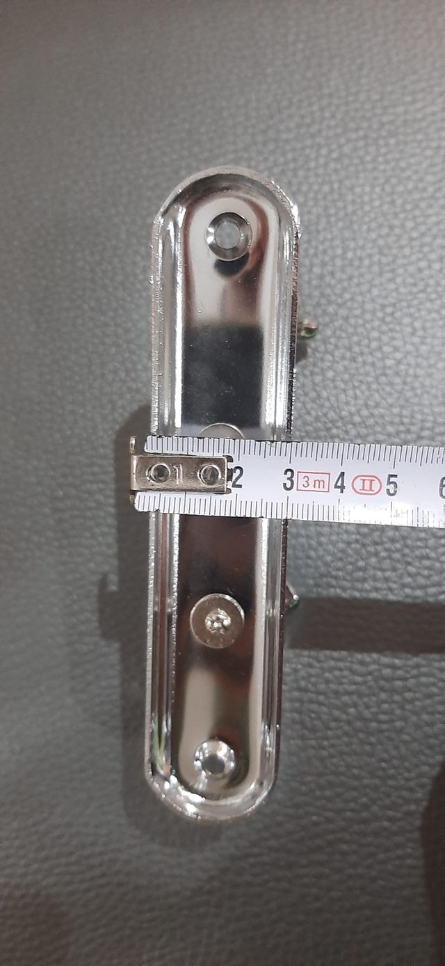 Percha doble acero inoxidable