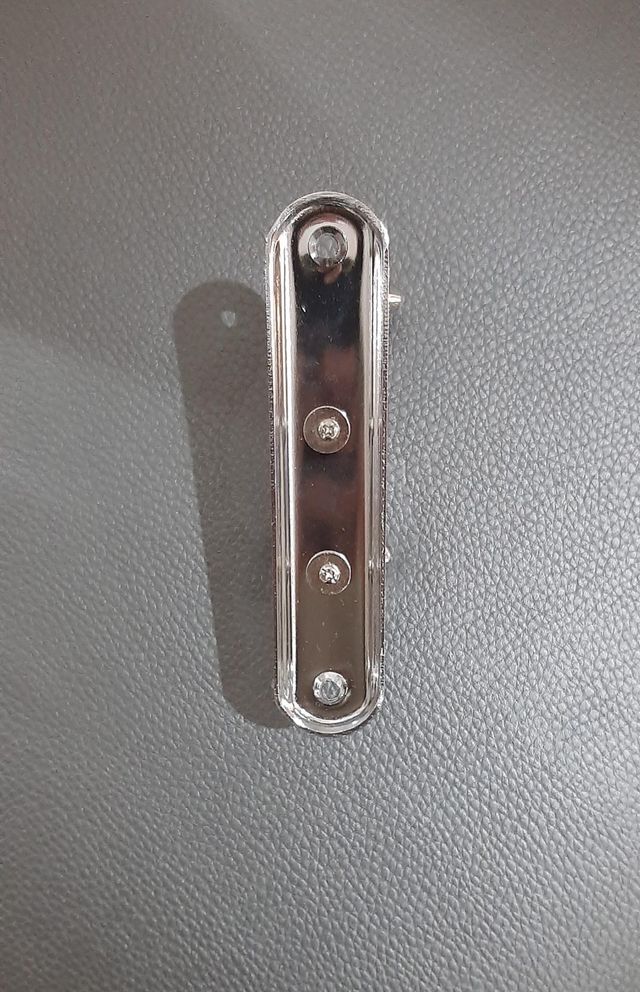 Percha doble acero inoxidable