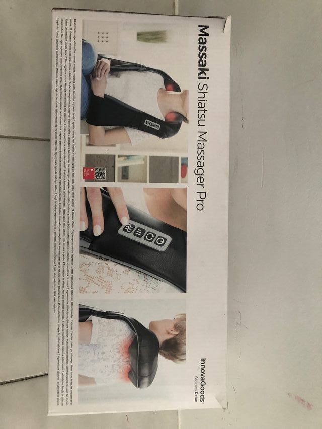 Masajeador Shiatsu Pro Massaki