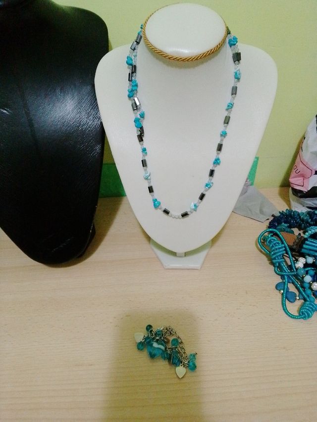 Collana più braccialetto