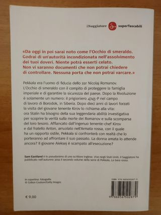 Libro L'occhio dello Zar