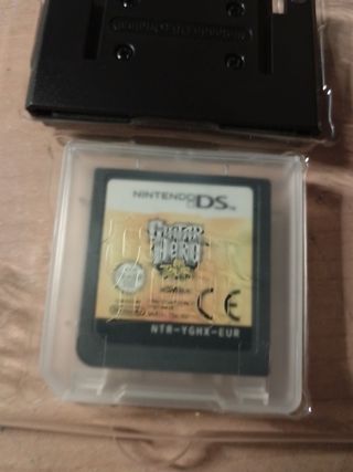 Guitar Hero on tour DS pack guitar grip y extras
