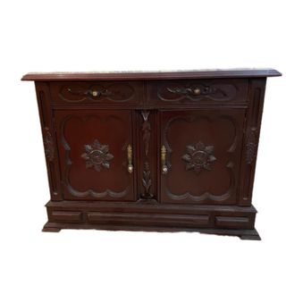 Mueble con encimera de mármol vintage