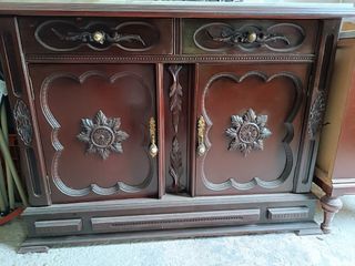 Mueble con encimera de mármol vintage