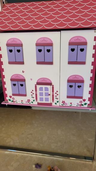 Casa de muñecas madera