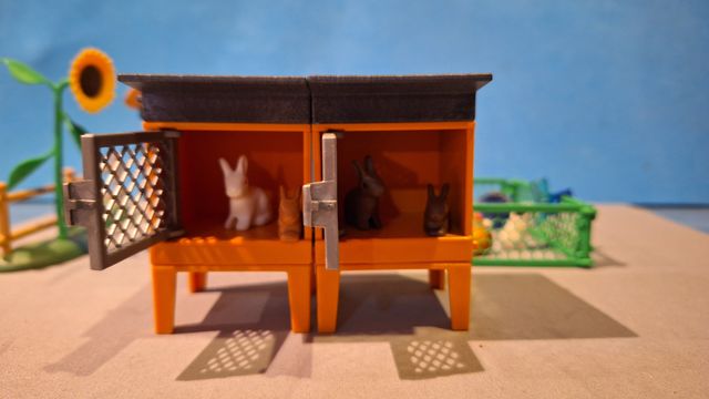 PLAYMOBIL CUSTOM GRANJA DE CONEJOS Y HAMSTER