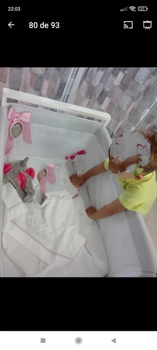 Minicuna - Moisés recién nacido