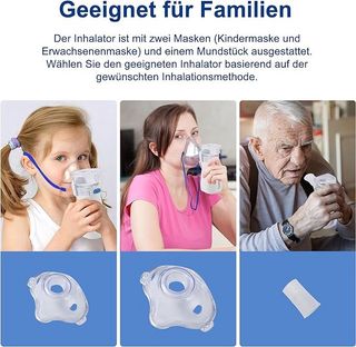 Inhalador Nebulizador  USB Recargable SIN ESTRENAR