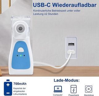 Inhalador Nebulizador  USB Recargable SIN ESTRENAR