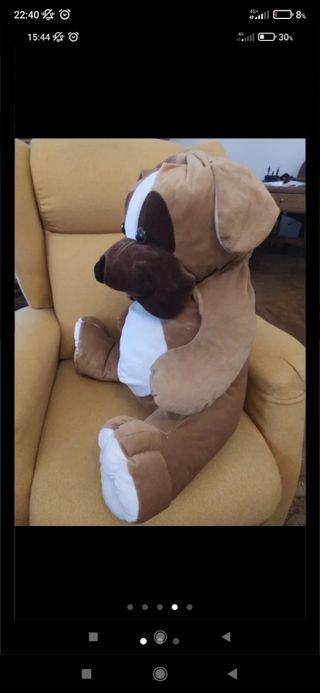 Peluche grande perro