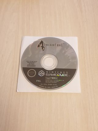 Disco Gamecube Bonus Resident Evil 4