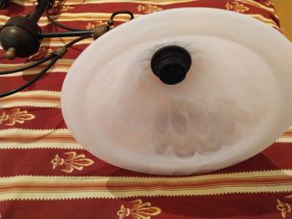 LÁMPARA DOS TULIPAS ROSCA E-27