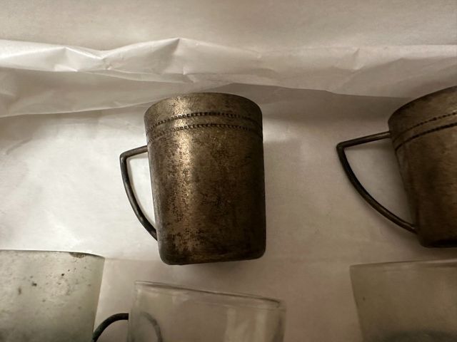 porta bicchierini antichi