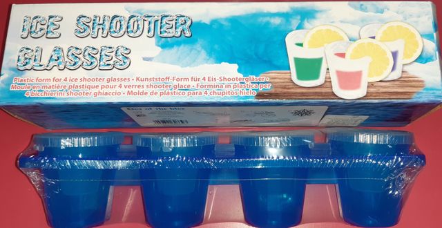 Moldes para copos de gelo para shots (pack 8)