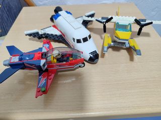 Set Lego original 60078, 3178 , 60177 aviones