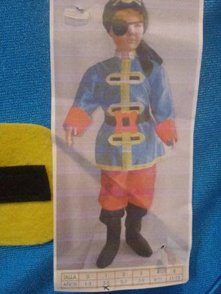 DISFRAZ DE PIRATA Talla 1
