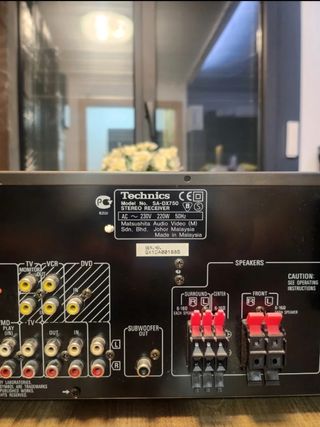 Technics AV receptor SA-DX750 5.1 canales