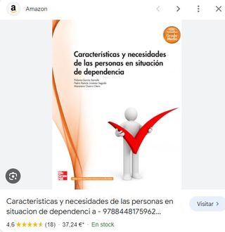 Libro necesidades dependencia