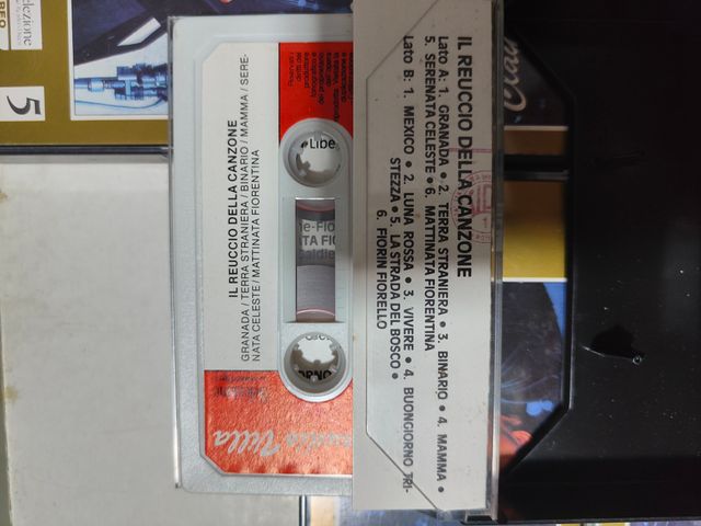 Claudio Villa collezione 5 musicassette 57 brani