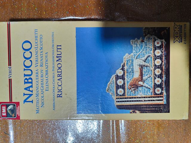 NABUCCO orchestrato RICCARDO MUTI opera in 4 atti